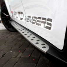 mobis x5-style side running board steps kia sportage 2010-13